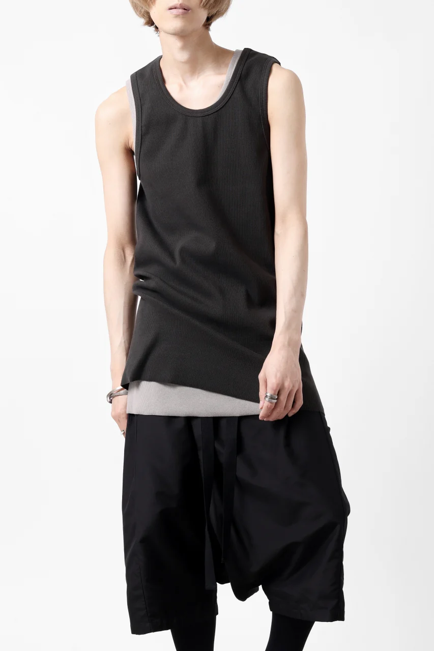 N/07 MINIMAL TANK TOP / ALL STAR BARE TELECO (DARK GREY) - Image 11
