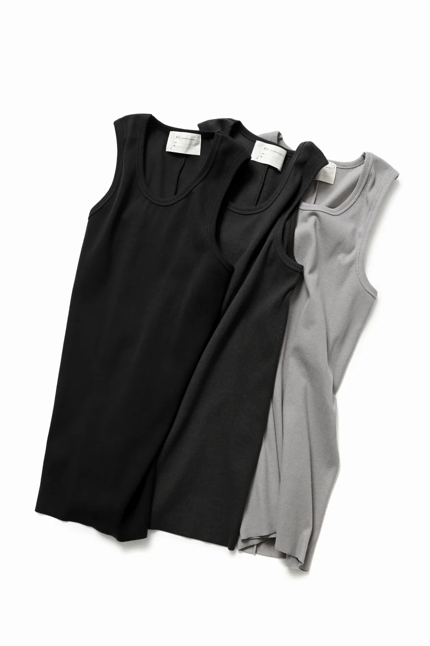 N/07 MINIMAL TANK TOP / ALL STAR BARE TELECO (DARK GREY) - Image 16