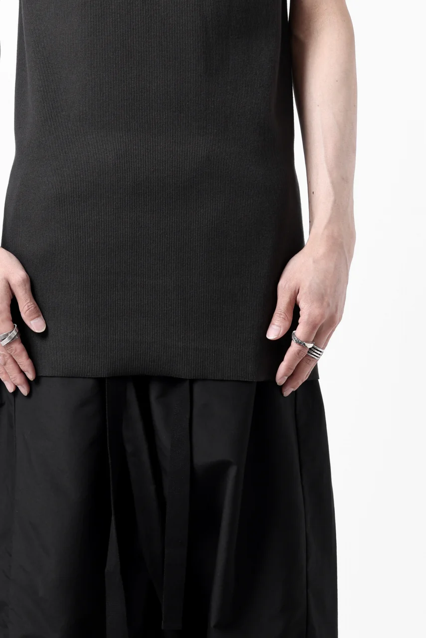 N/07 MINIMAL TANK TOP / ALL STAR BARE TELECO (DARK GREY) - Image 19