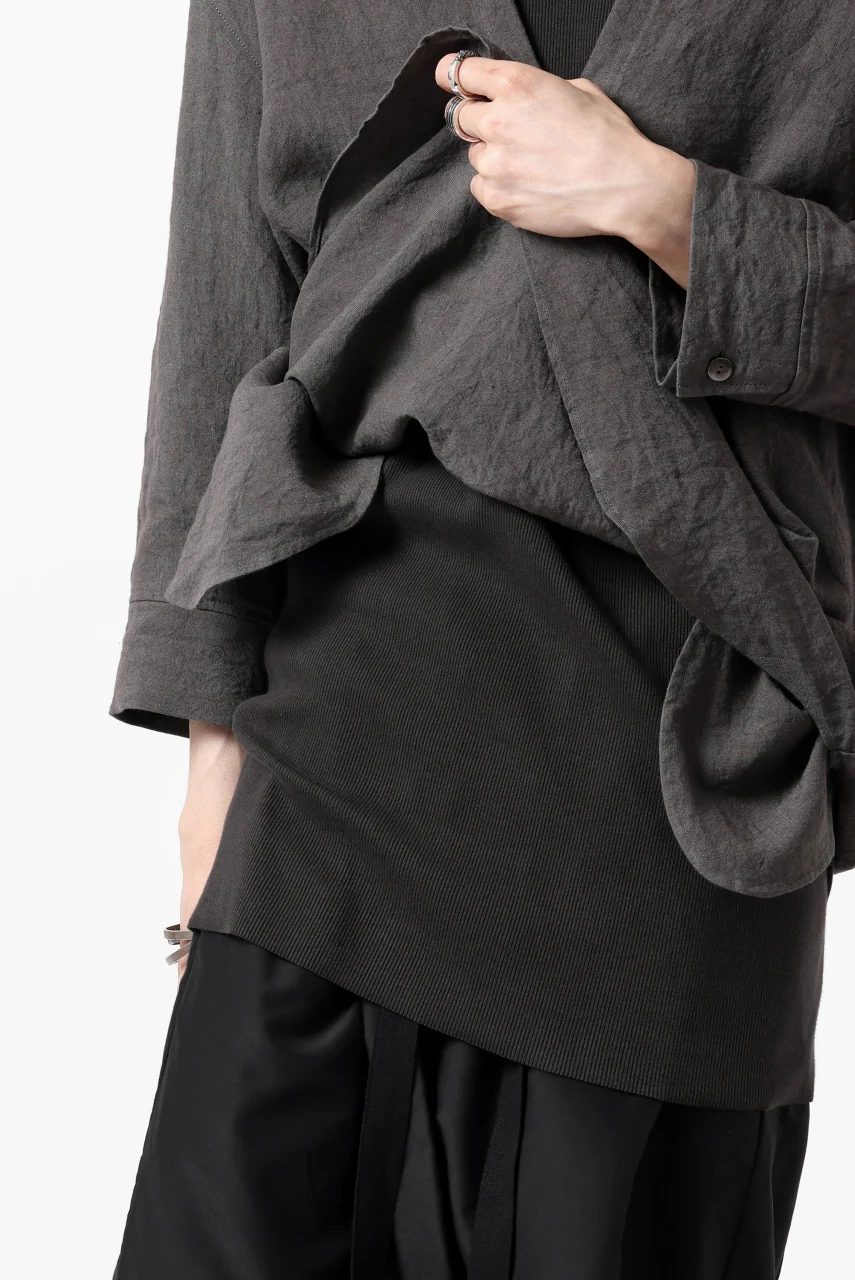 N/07 MINIMAL TANK TOP / ALL STAR BARE TELECO (DARK GREY) - Image 23
