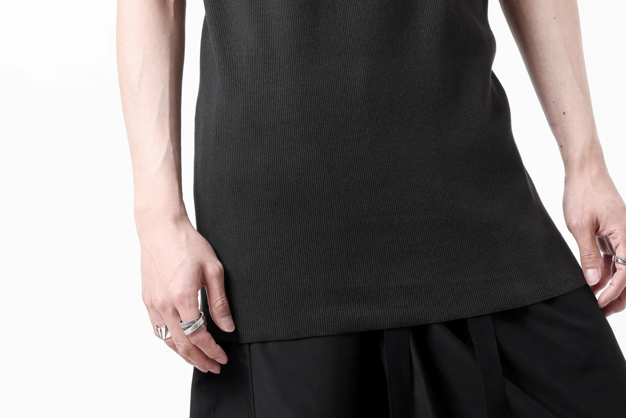 N/07 MINIMAL TANK TOP / ALL STAR BARE TELECO (DARK GREY) - Image 25