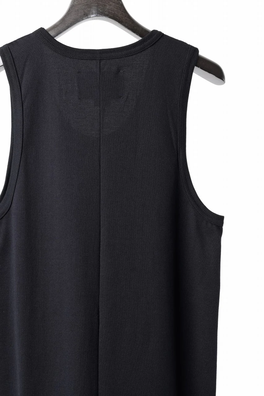 N/07 MINIMAL TANK TOP / CLASSIC JERSEY (BLACK) - Image 10