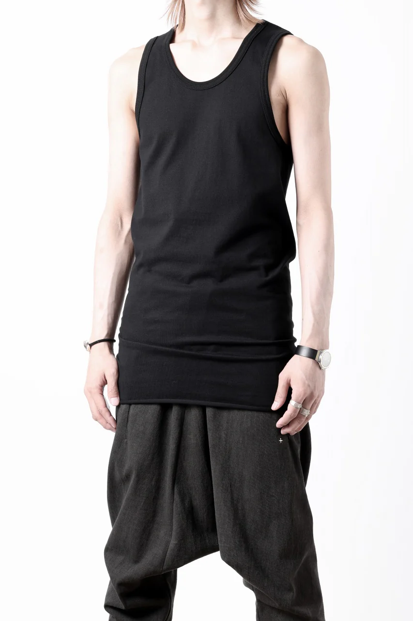 N/07 MINIMAL TANK TOP / CLASSIC JERSEY (BLACK) - Image 12