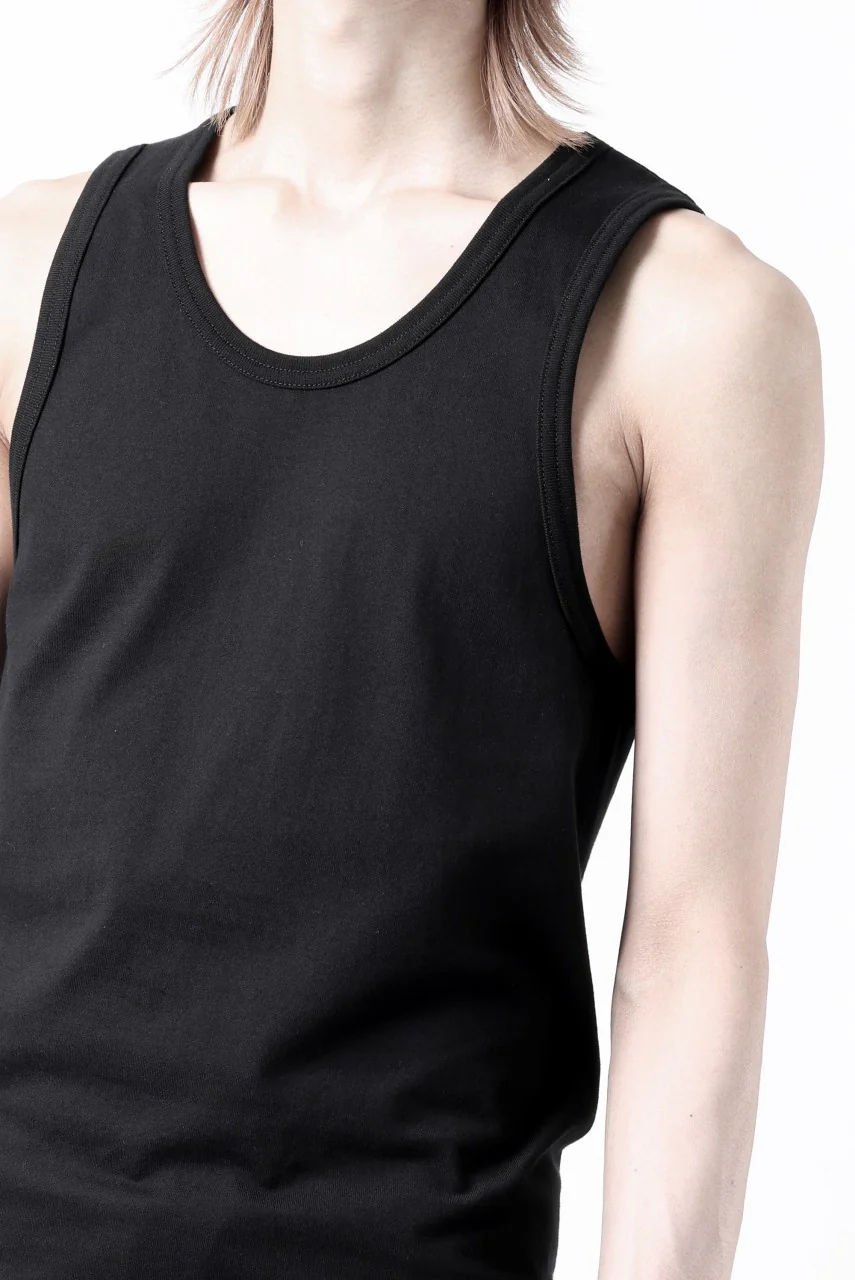 N/07 MINIMAL TANK TOP / CLASSIC JERSEY (BLACK) - Image 17