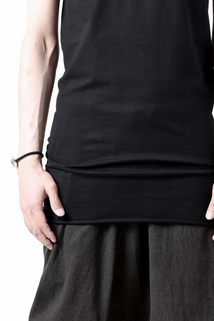 N/07 MINIMAL TANK TOP / CLASSIC JERSEY (BLACK) - Image 18