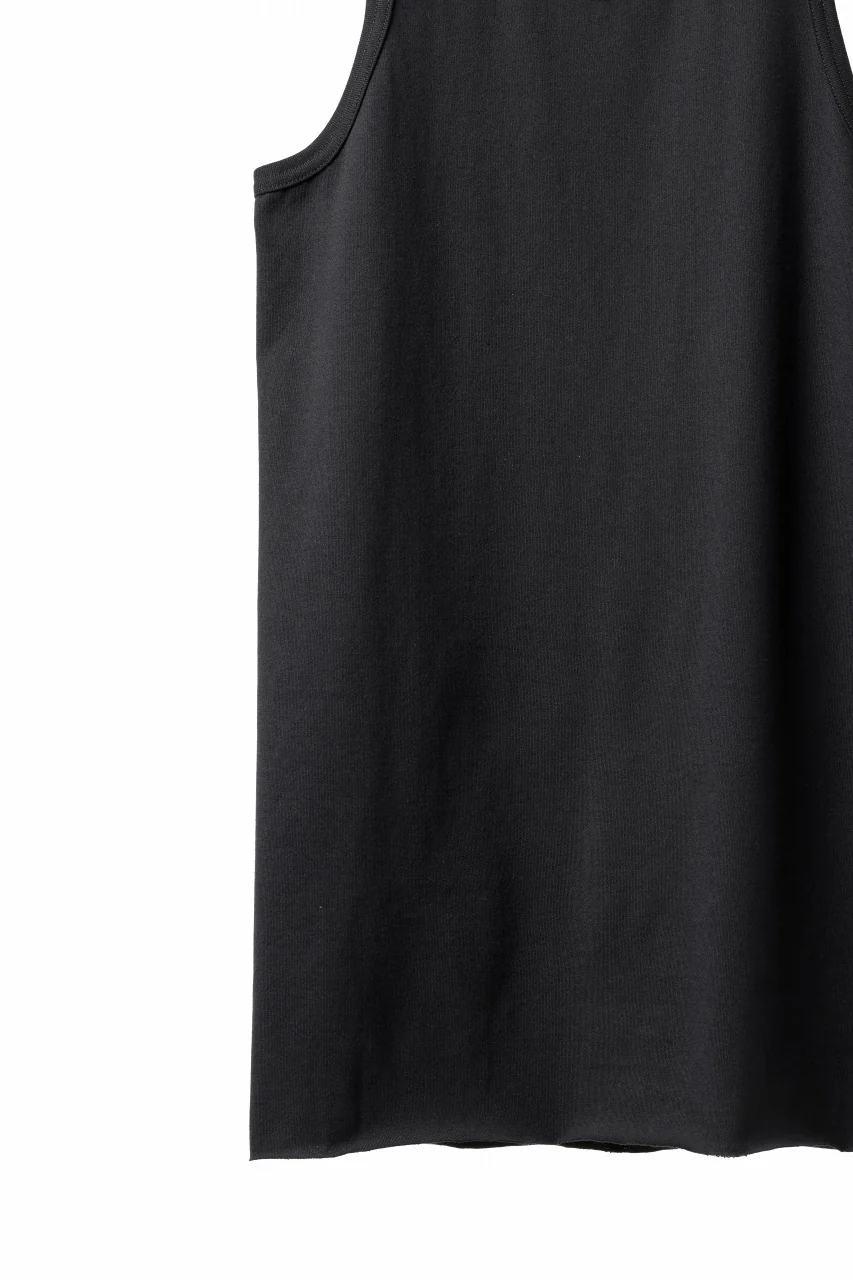 N/07 MINIMAL TANK TOP / CLASSIC JERSEY (BLACK) - Image 6