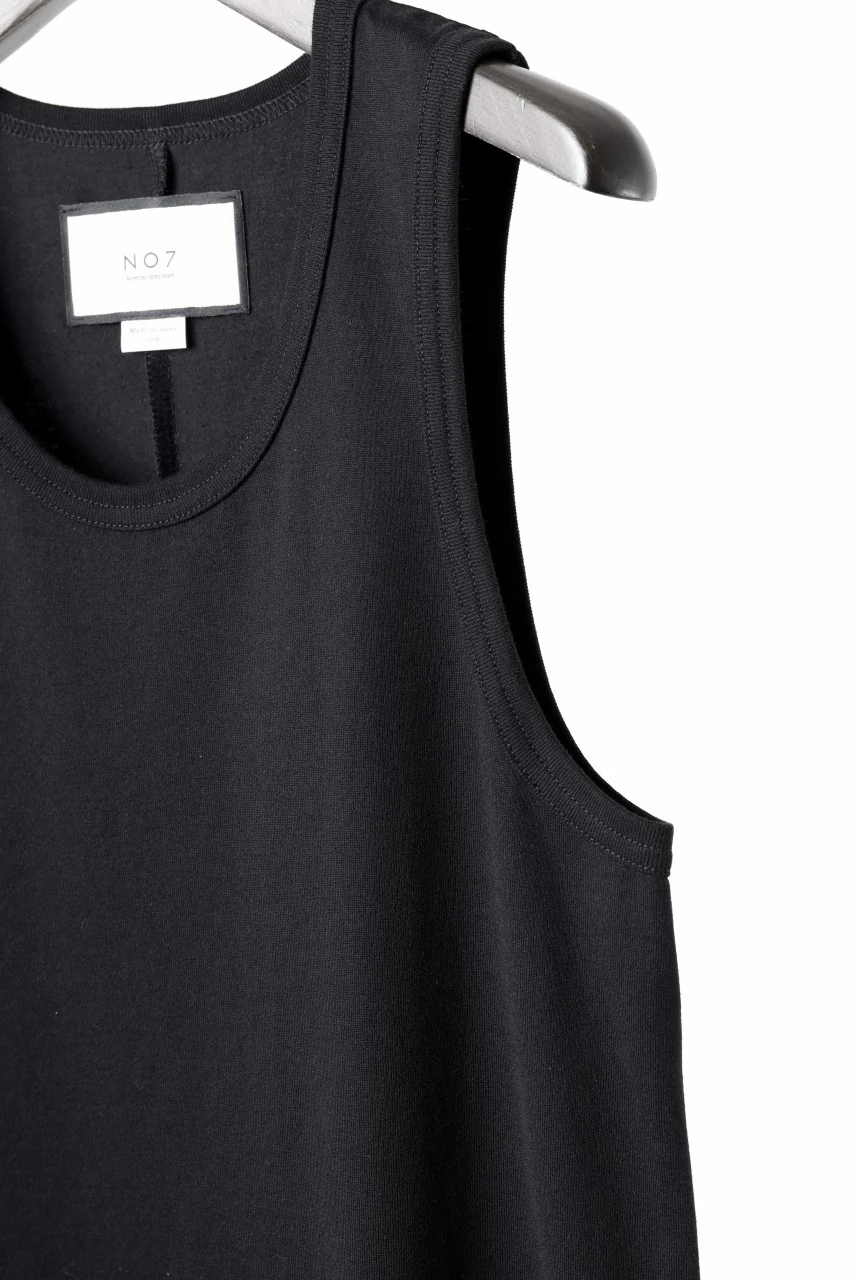 N/07 MINIMAL TANK TOP / CLASSIC JERSEY (BLACK) - Image 8