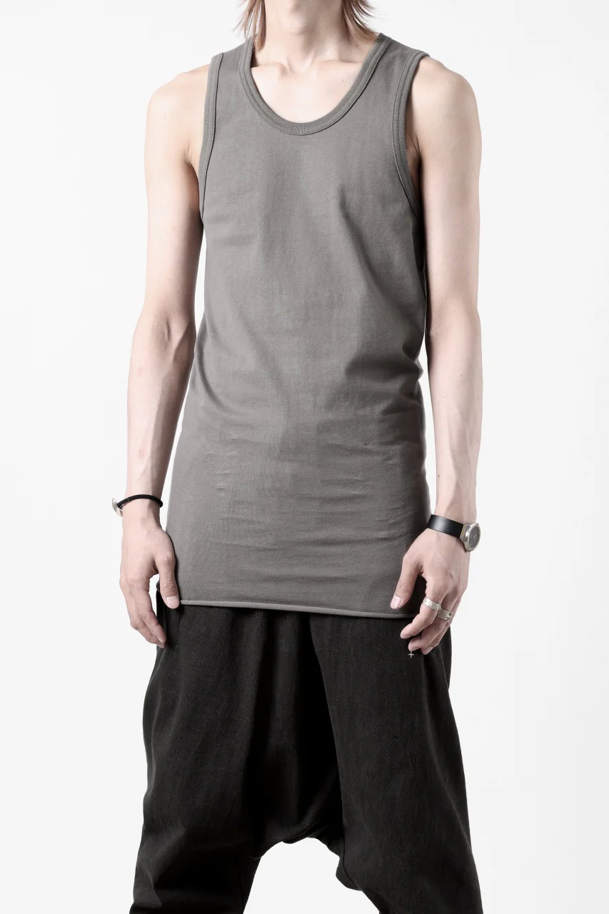 N/07 MINIMAL TANK TOP / CLASSIC JERSEY (GREY) - Image 13