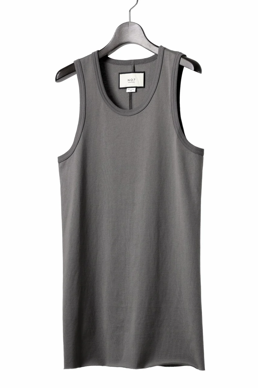 N/07 MINIMAL TANK TOP / CLASSIC JERSEY (GREY) - Image 3