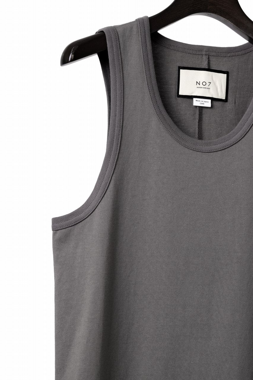 N/07 MINIMAL TANK TOP / CLASSIC JERSEY (GREY) - Image 7