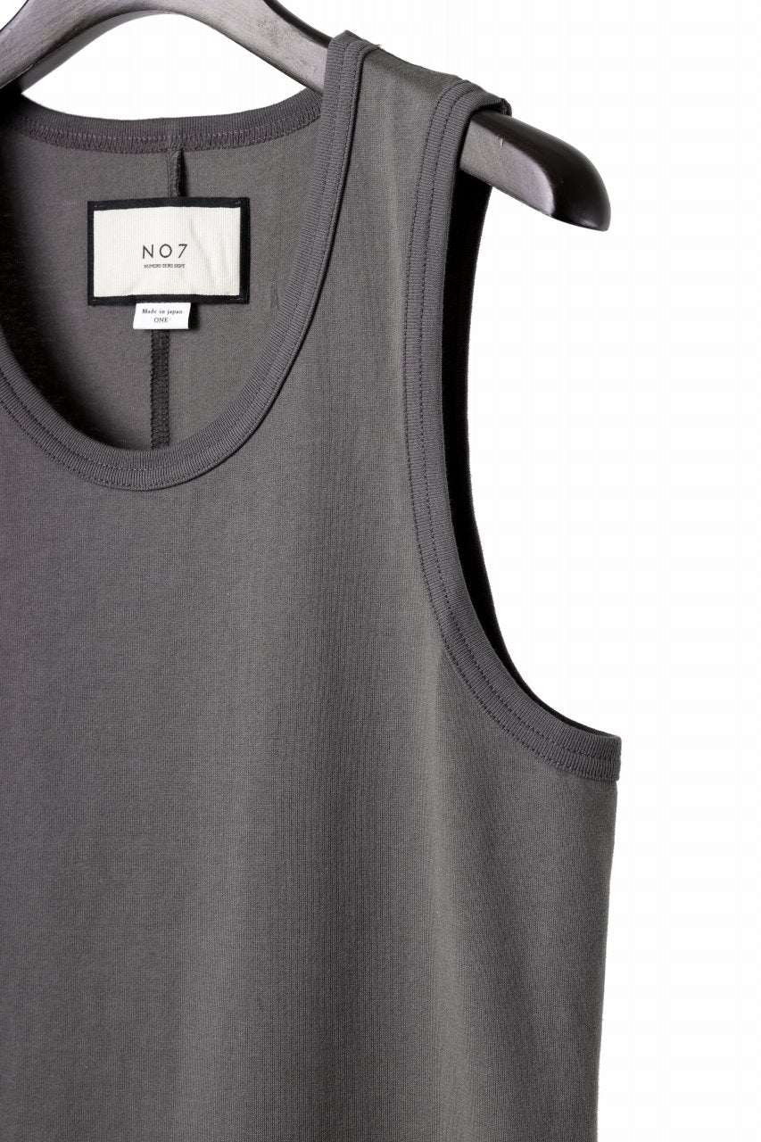 N/07 MINIMAL TANK TOP / CLASSIC JERSEY (GREY) - Image 8