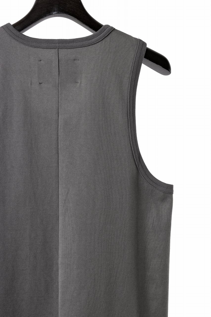 N/07 MINIMAL TANK TOP / CLASSIC JERSEY (GREY) - Image 10