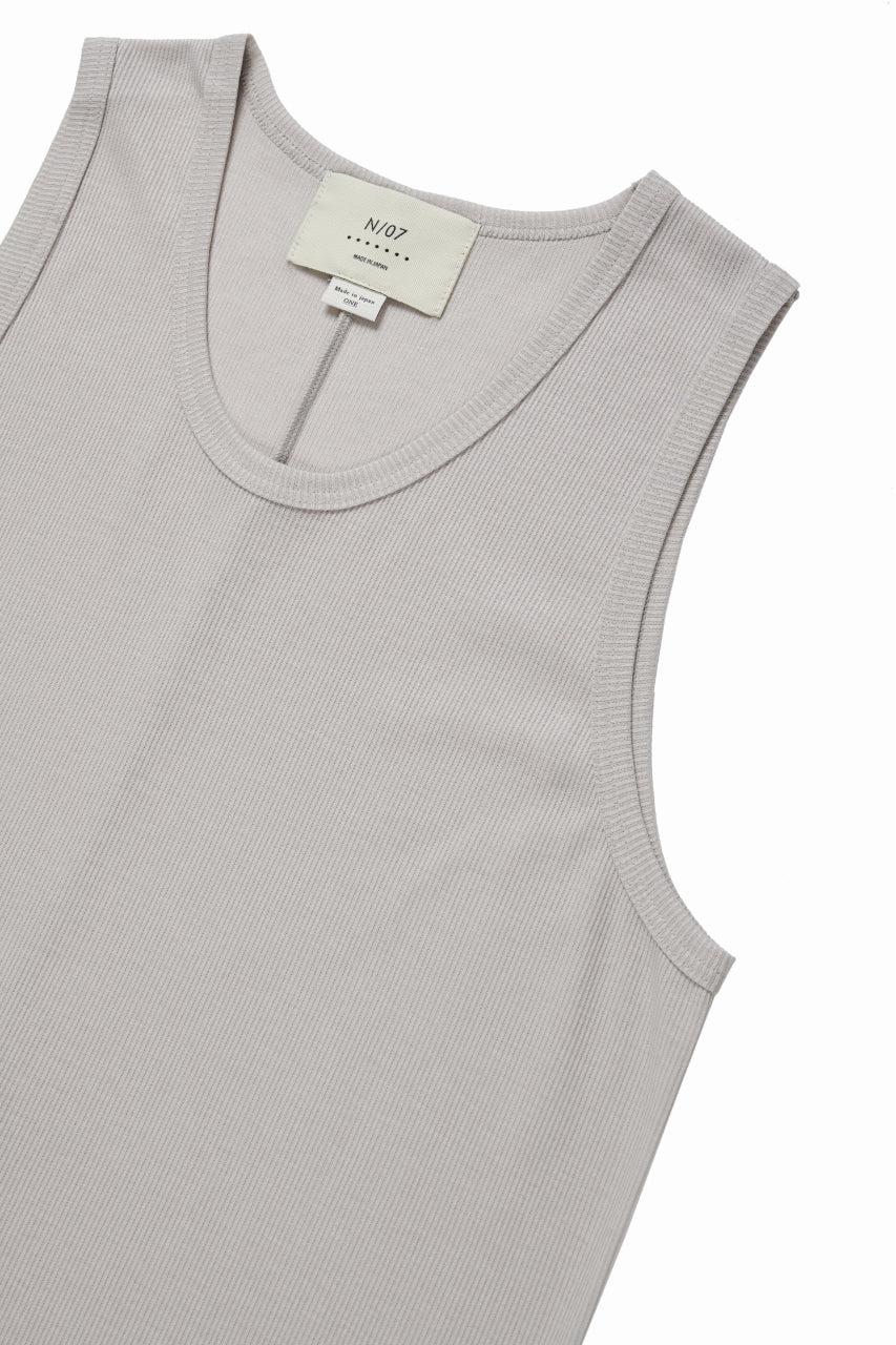 N/07 MINIMAL TANK TOP / MVS SPIRAL TELECO (GREIGE) - Image 4