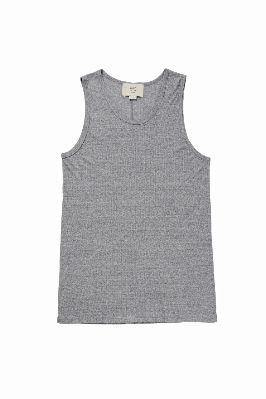 N/07 MINIMAL TANK TOP / MVS SPIRAL TELECO (HEATHER)