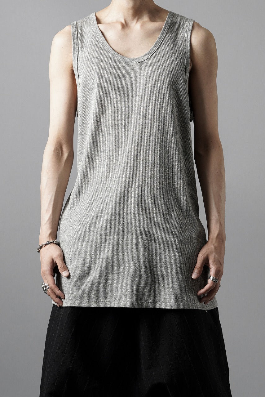 N/07 MINIMAL TANK TOP / MVS SPIRAL TELECO (HEATHER) - Image 11