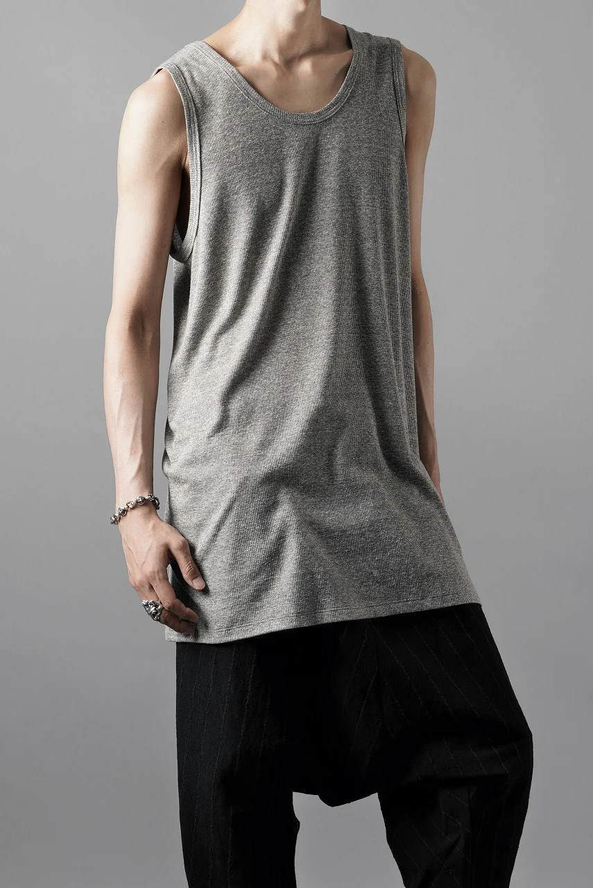 N/07 MINIMAL TANK TOP / MVS SPIRAL TELECO (HEATHER) - Image 12