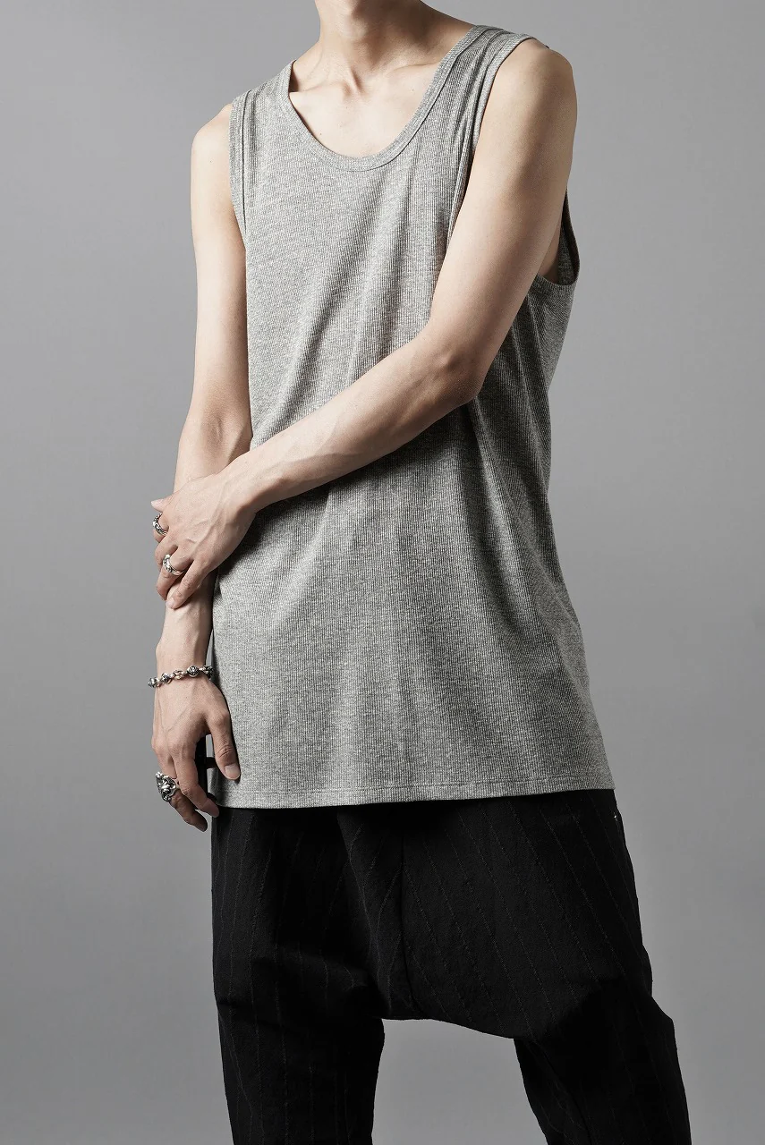 N/07 MINIMAL TANK TOP / MVS SPIRAL TELECO (HEATHER) - Image 13