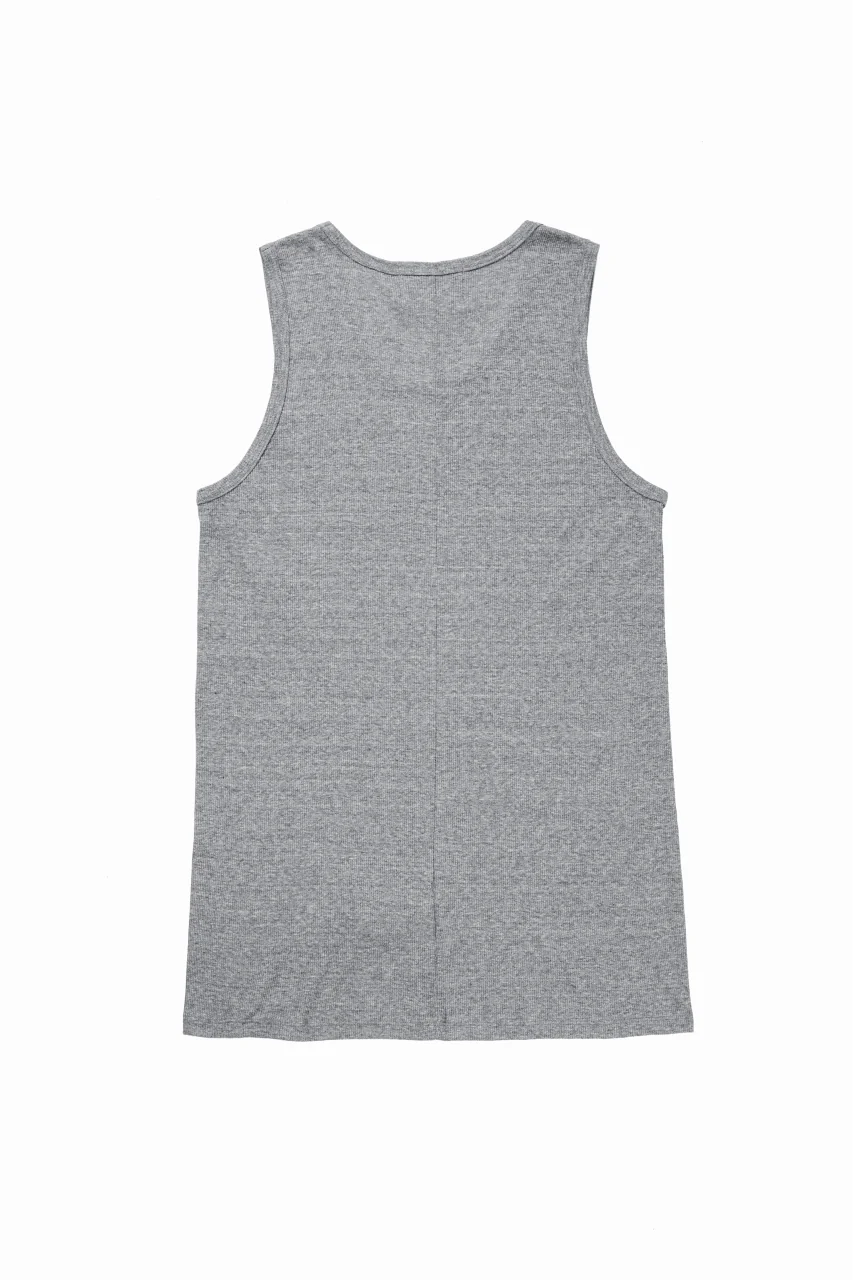 N/07 MINIMAL TANK TOP / MVS SPIRAL TELECO (HEATHER) - Image 3