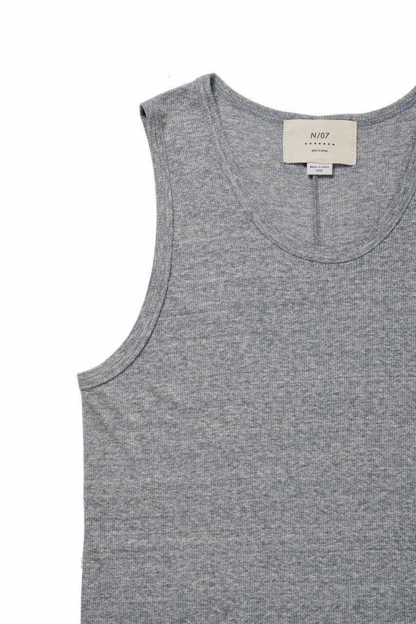 N/07 MINIMAL TANK TOP / MVS SPIRAL TELECO (HEATHER) - Image 7
