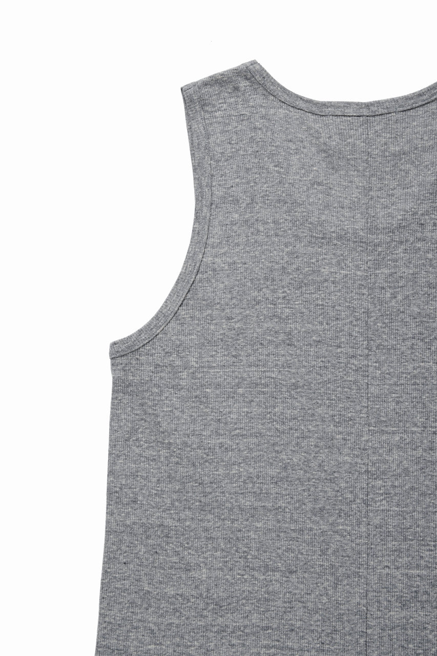 N/07 MINIMAL TANK TOP / MVS SPIRAL TELECO (HEATHER) - Image 8