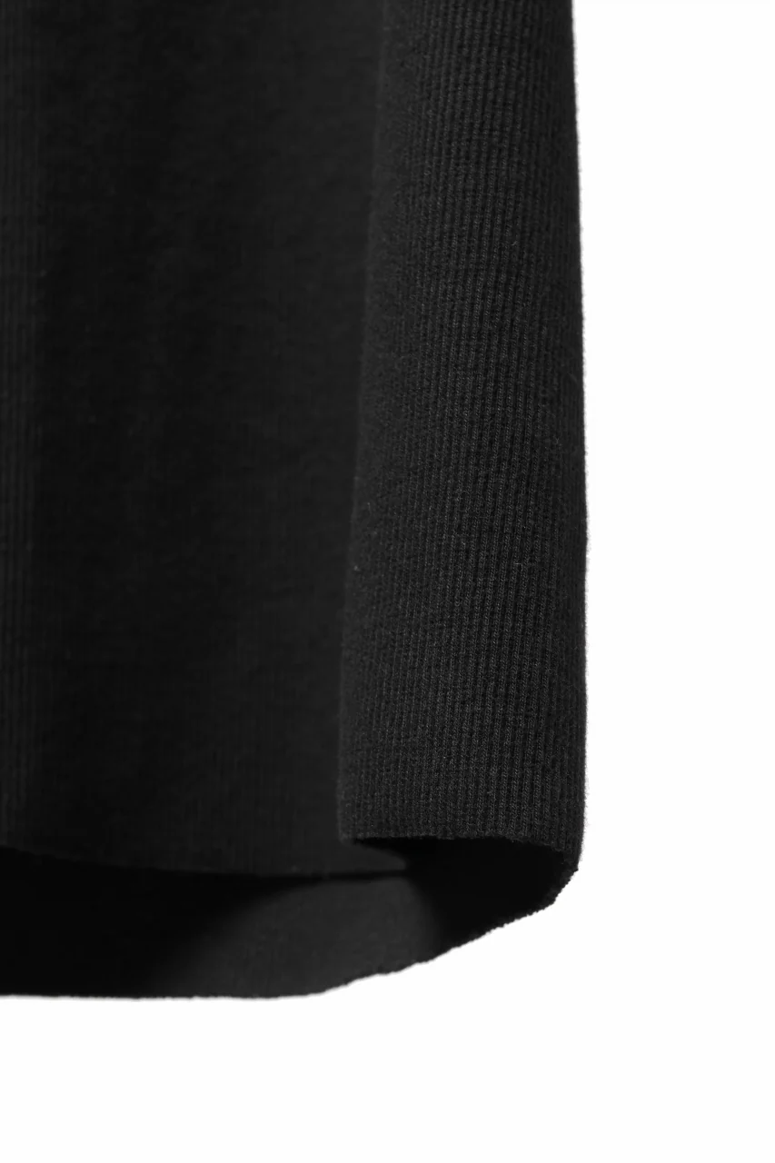 N/07 MINIMAL TANK TOP / SUPER STRETCH BARE TELECO (BLACK) - Image 14