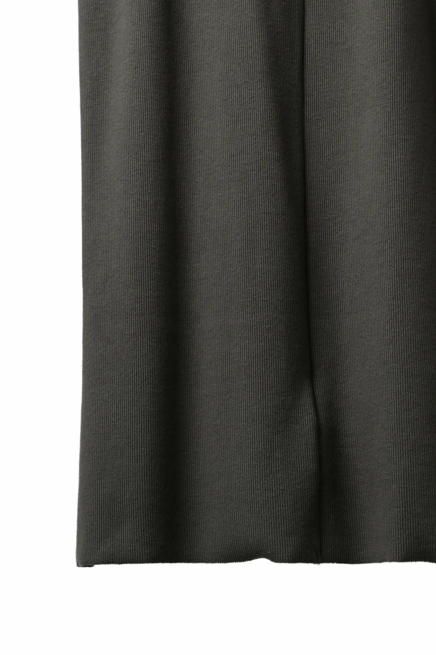N/07 MINIMAL TANK TOP / SUPER STRETCH BARE TELECO (CHARCOAL) - Image 14