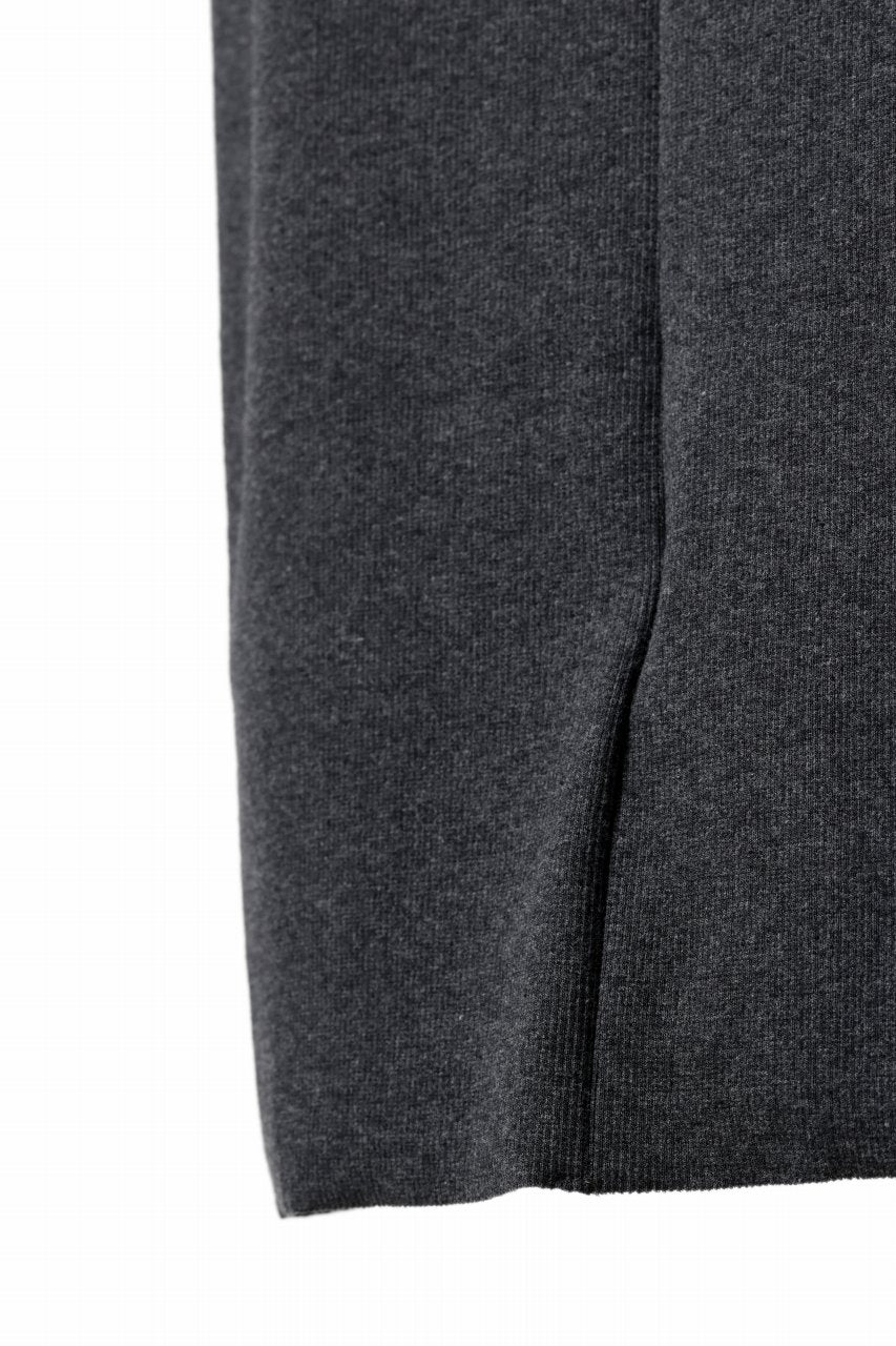 N/07 MINIMAL TANK TOP / SUPER STRETCH BARE TELECO (HEATHER GREY) - Image 11