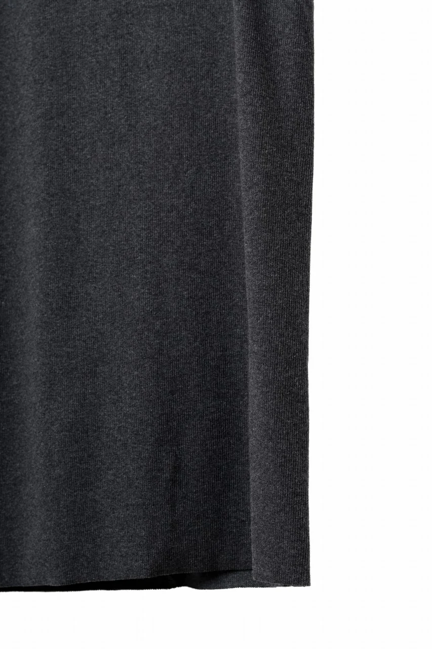 N/07 MINIMAL TANK TOP / SUPER STRETCH BARE TELECO (HEATHER GREY) - Image 9