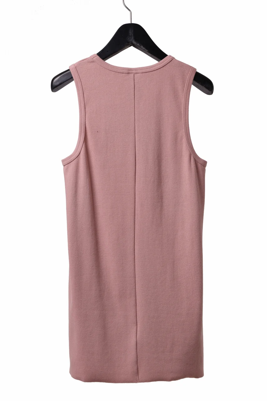 N/07 MINIMAL TANK TOP / SUPER STRETCH BARE TELECO (PINK) - Image 8