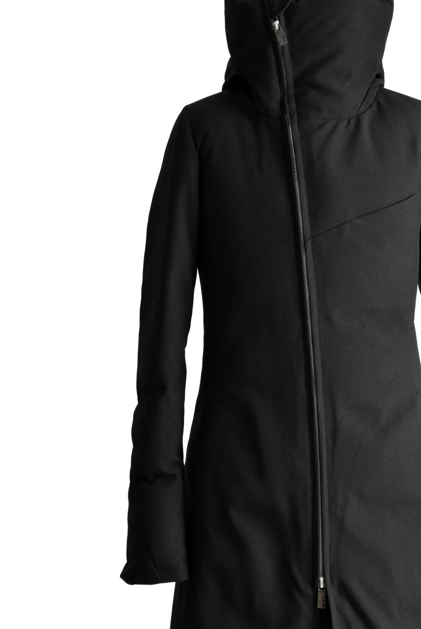 N/07 Mods Down Coat / Mixture Canvas (BLACK) - Image 13