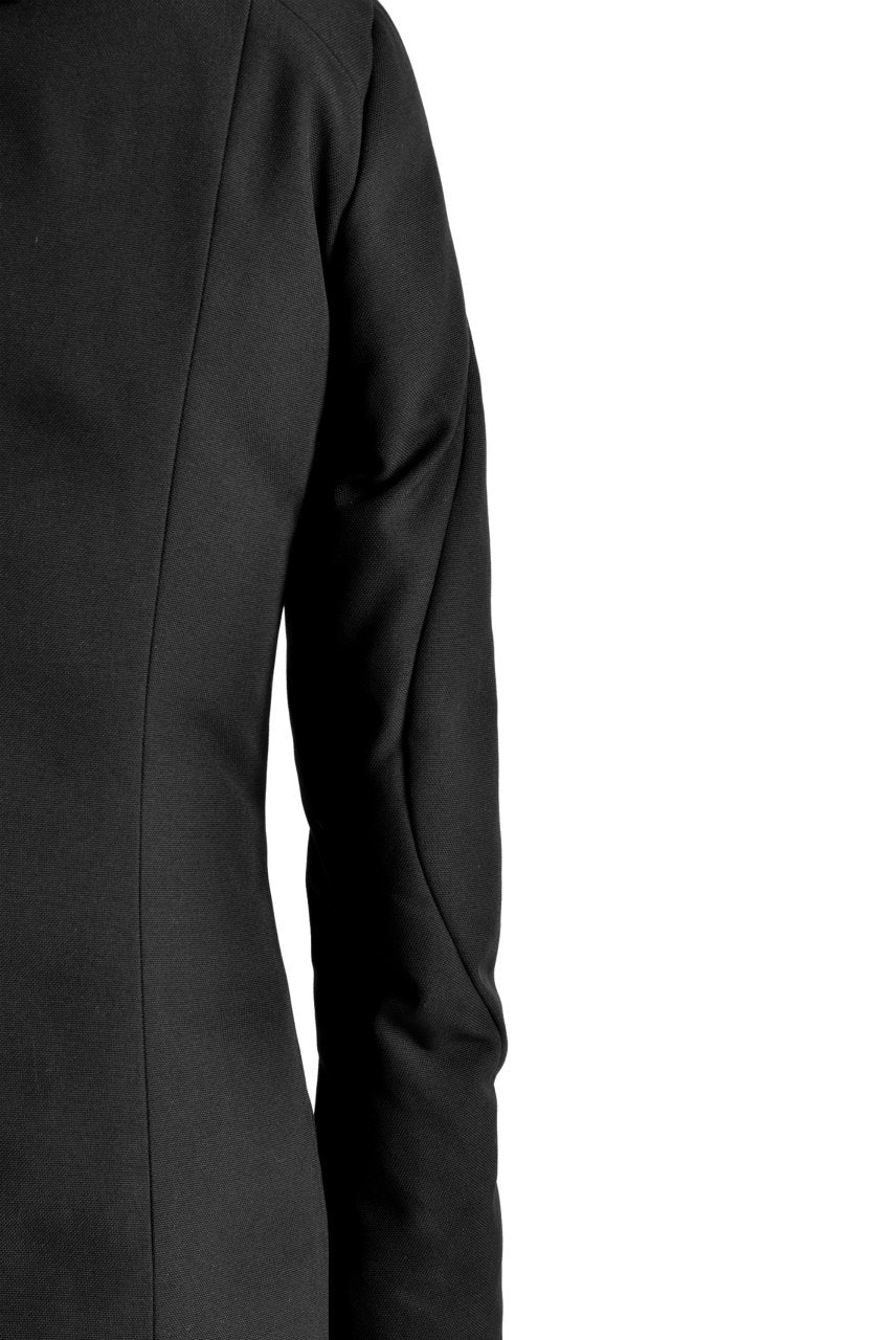 N/07 Mods Down Coat / Mixture Canvas (BLACK) - Image 29