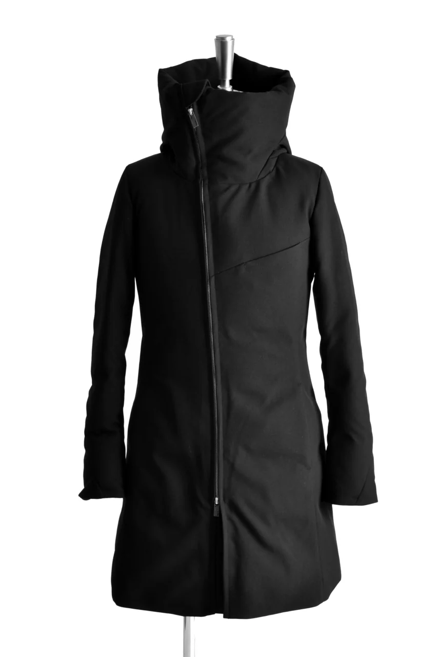 N/07 Mods Down Coat / Mixture Canvas (BLACK) - Image 3