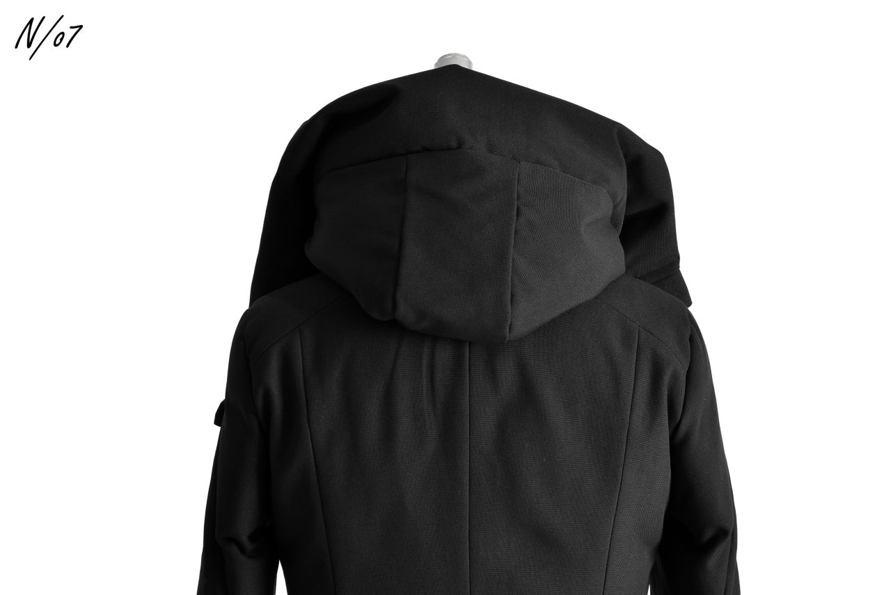 N/07 Mods Down Coat / Mixture Canvas (BLACK) - Image 41
