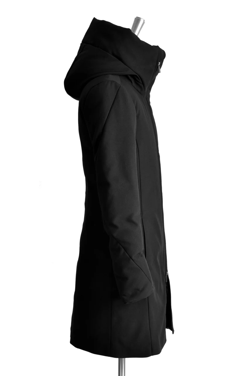 N/07 Mods Down Coat / Mixture Canvas (BLACK) - Image 7