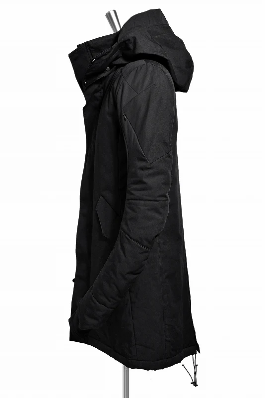 N/07 MODSCOAT / SUPIMA GABARDINE * 3M™Thinsulate HI-LOFT (BLACK) - Image 4