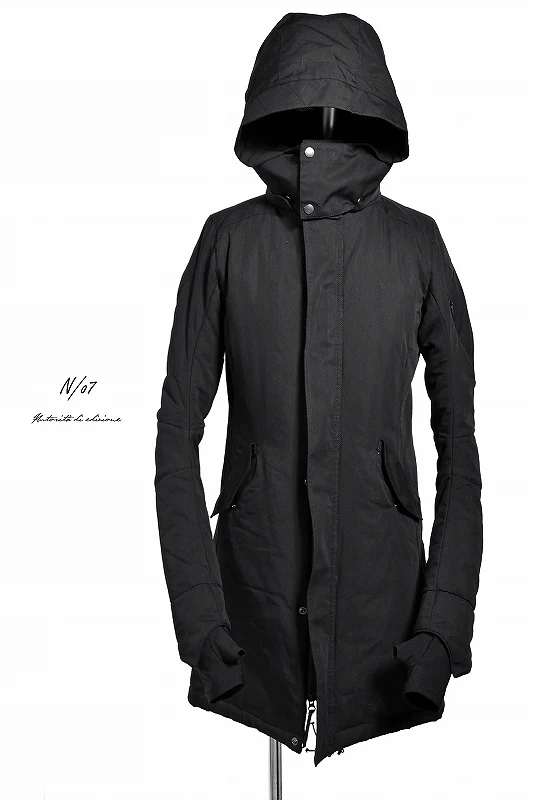 N/07 MODSCOAT / SUPIMA GABARDINE * 3M™Thinsulate HI-LOFT (BLACK) - Image 7