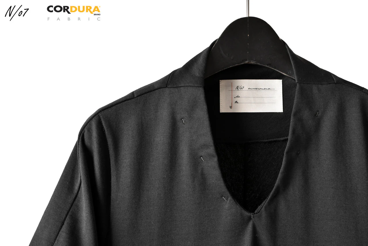 N/07 Neck Follow Jersey Tops / CORDURA® Fabric (BLACK) - Image 25