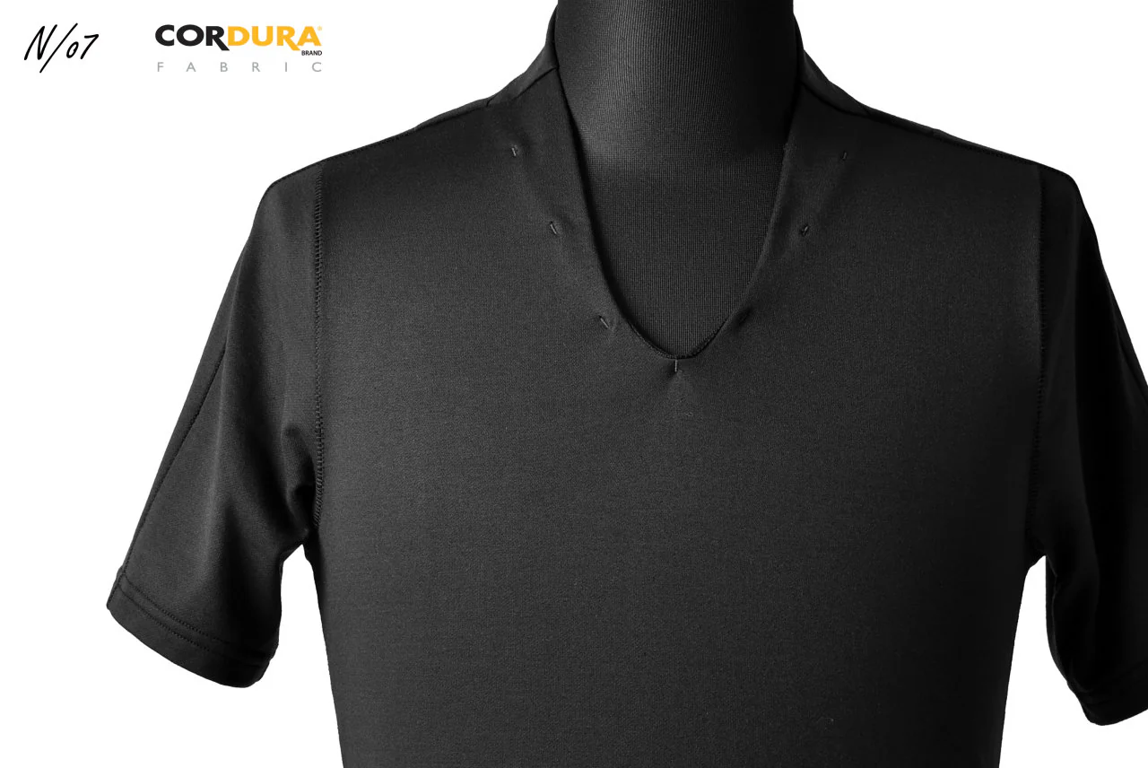 N/07 Neck Follow Jersey Tops / CORDURA® Fabric (BLACK) - Image 27