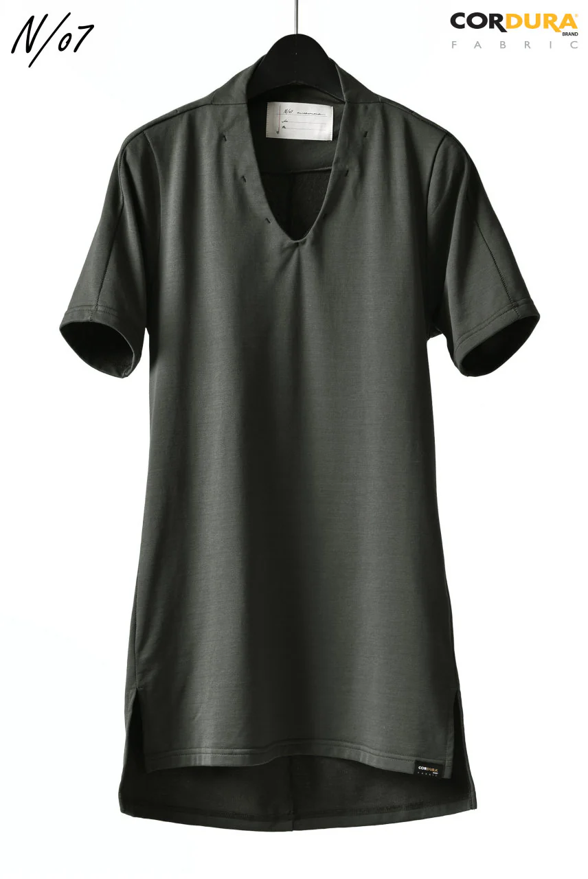 N/07 Neck Follow Jersey Tops / CORDURA® Fabric (KHAKI)
