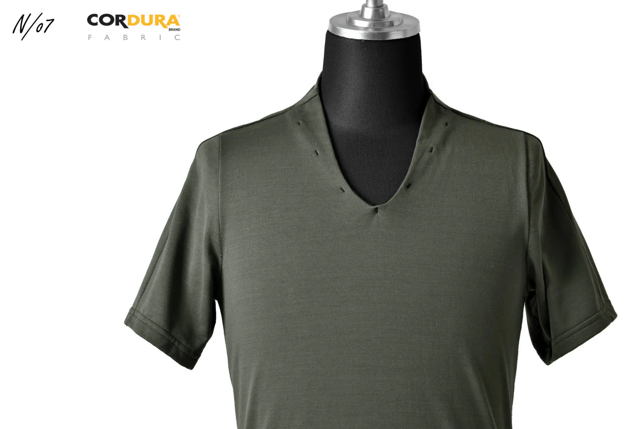 N/07 Neck Follow Jersey Tops / CORDURA® Fabric (KHAKI) - Image 27