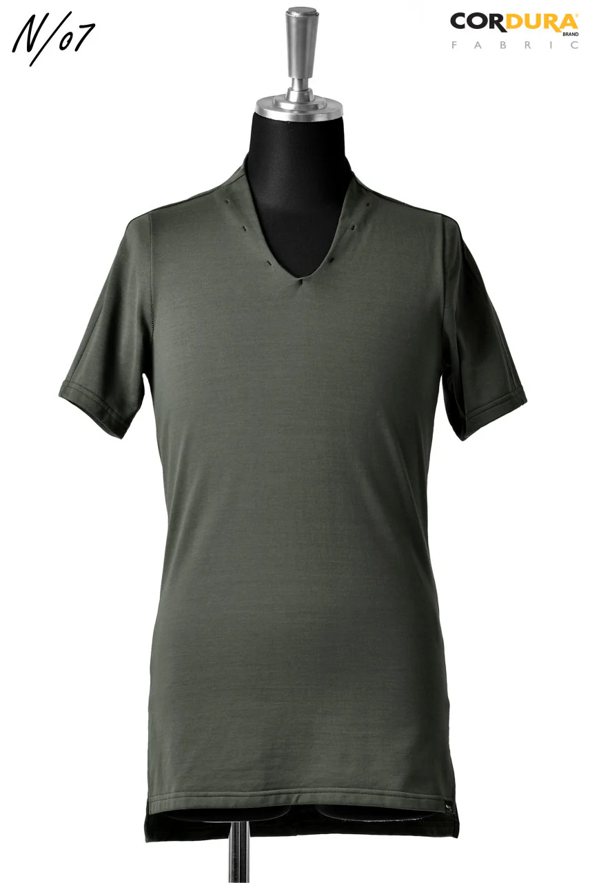 N/07 Neck Follow Jersey Tops / CORDURA® Fabric (KHAKI) - Image 4