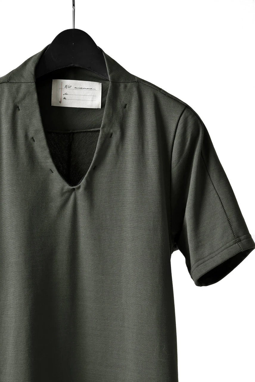 N/07 Neck Follow Jersey Tops / CORDURA® Fabric (KHAKI) - Image 8