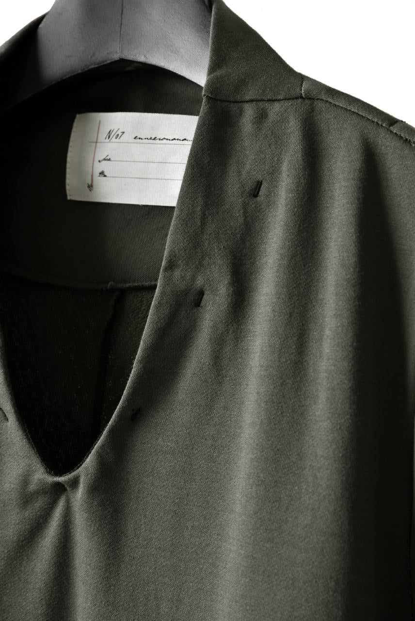 N/07 Neck Follow Jersey Tops / CORDURA® Fabric (KHAKI) - Image 9
