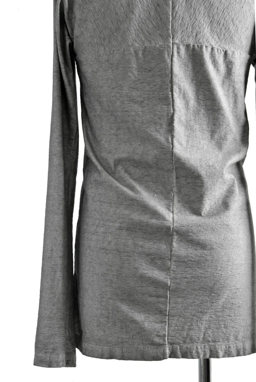 N/07 Neck Follow Jersey Tops / Sumi Ink Dyed (INK) - Image 27