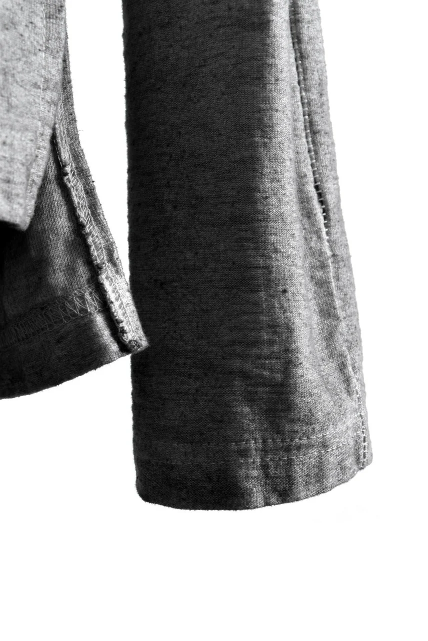 N/07 Neck Follow Jersey Tops / Sumi Ink Dyed (INK) - Image 32