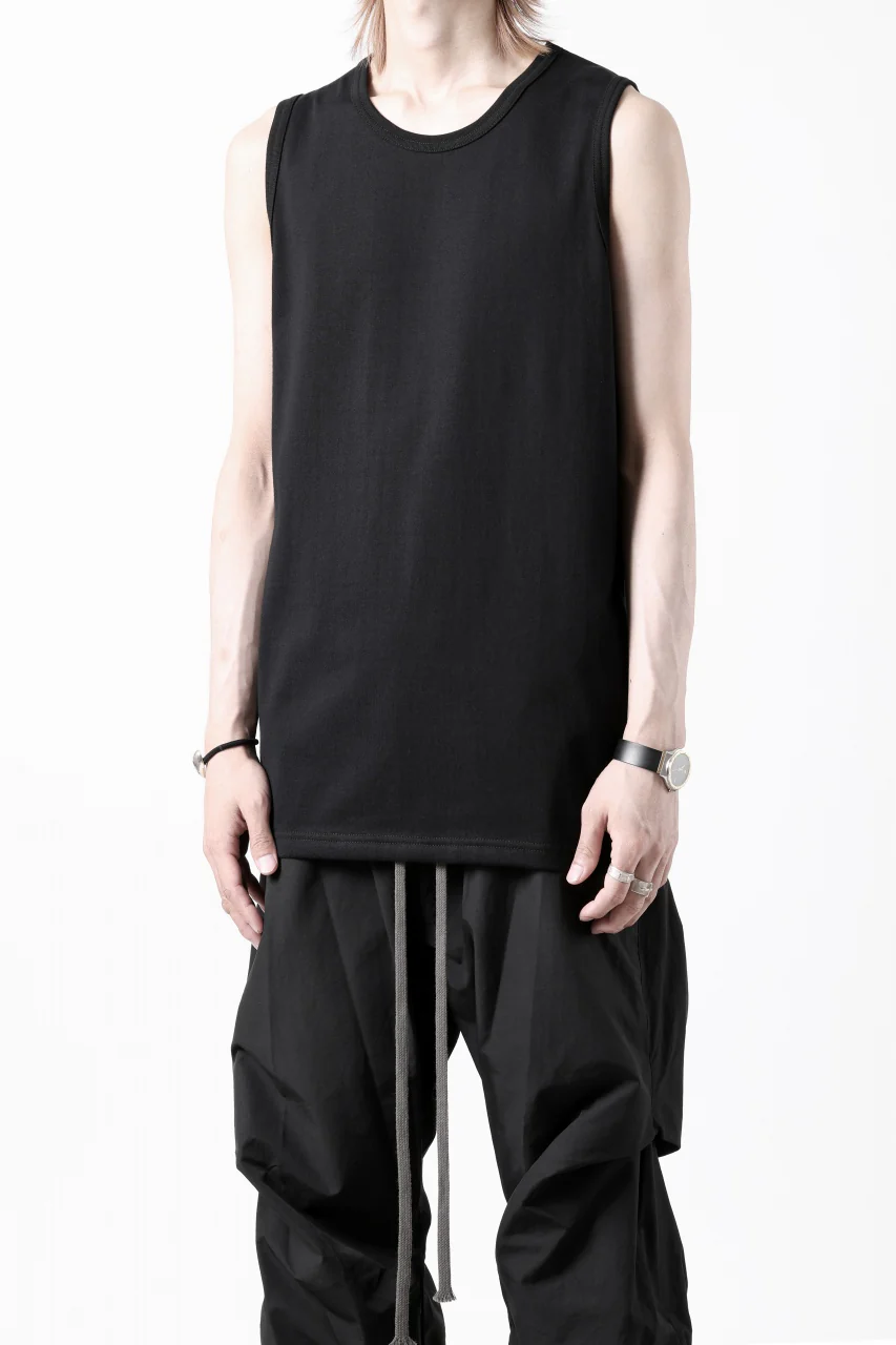 N/07 NO SLEEVE TOP / CLASSIC JERSEY (BLACK) - Image 13