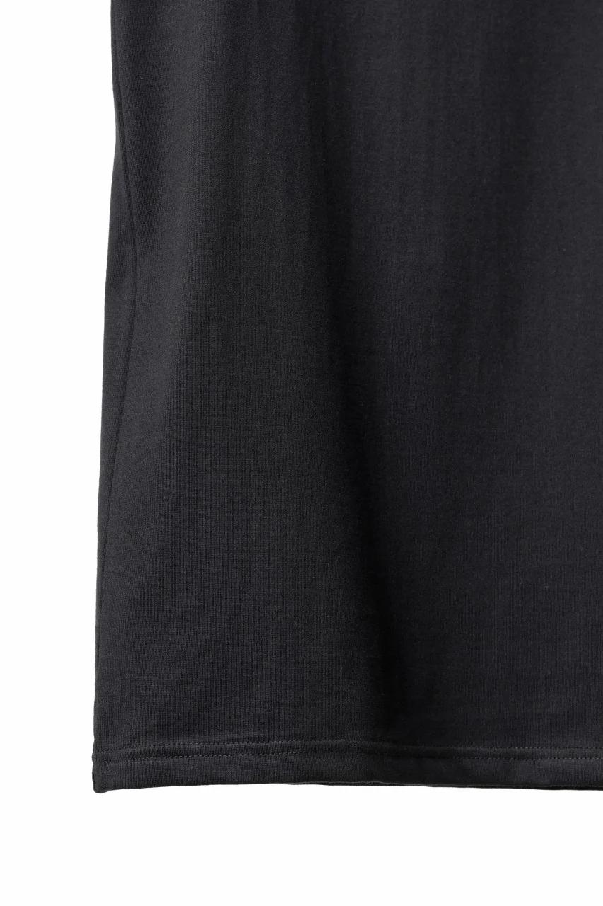 N/07 NO SLEEVE TOP / CLASSIC JERSEY (BLACK) - Image 7