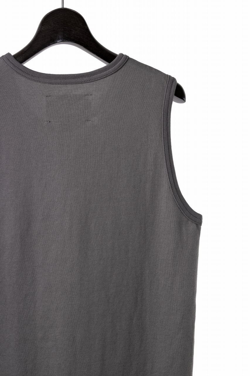 N/07 NO SLEEVE TOP / CLASSIC JERSEY (GREY) - Image 11