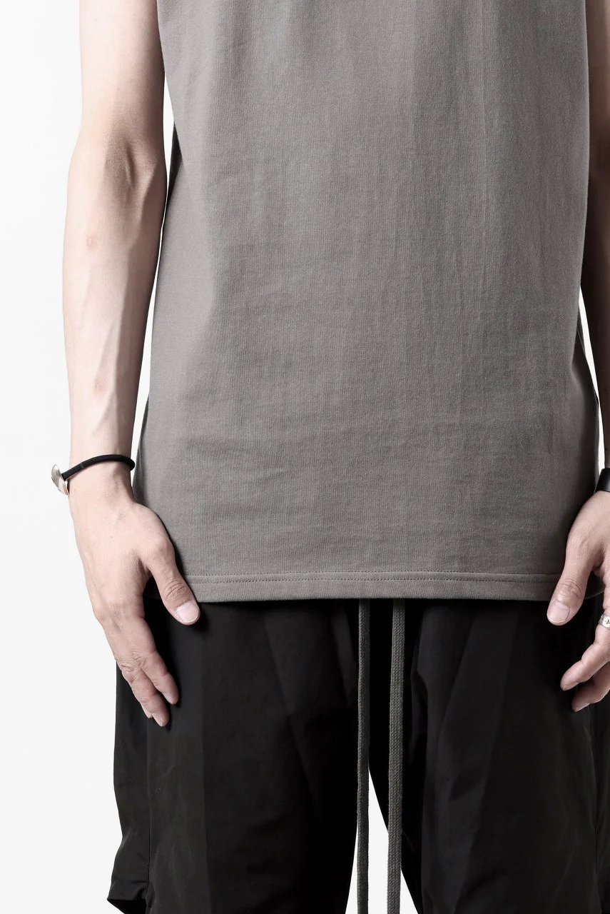 N/07 NO SLEEVE TOP / CLASSIC JERSEY (GREY) - Image 19
