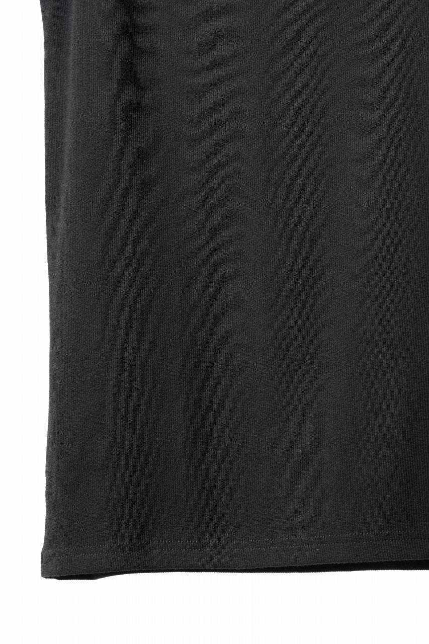 N/07 NO SLEEVE TOP / SUPER STRETCH BARE TELECO (BLACK) - Image 9